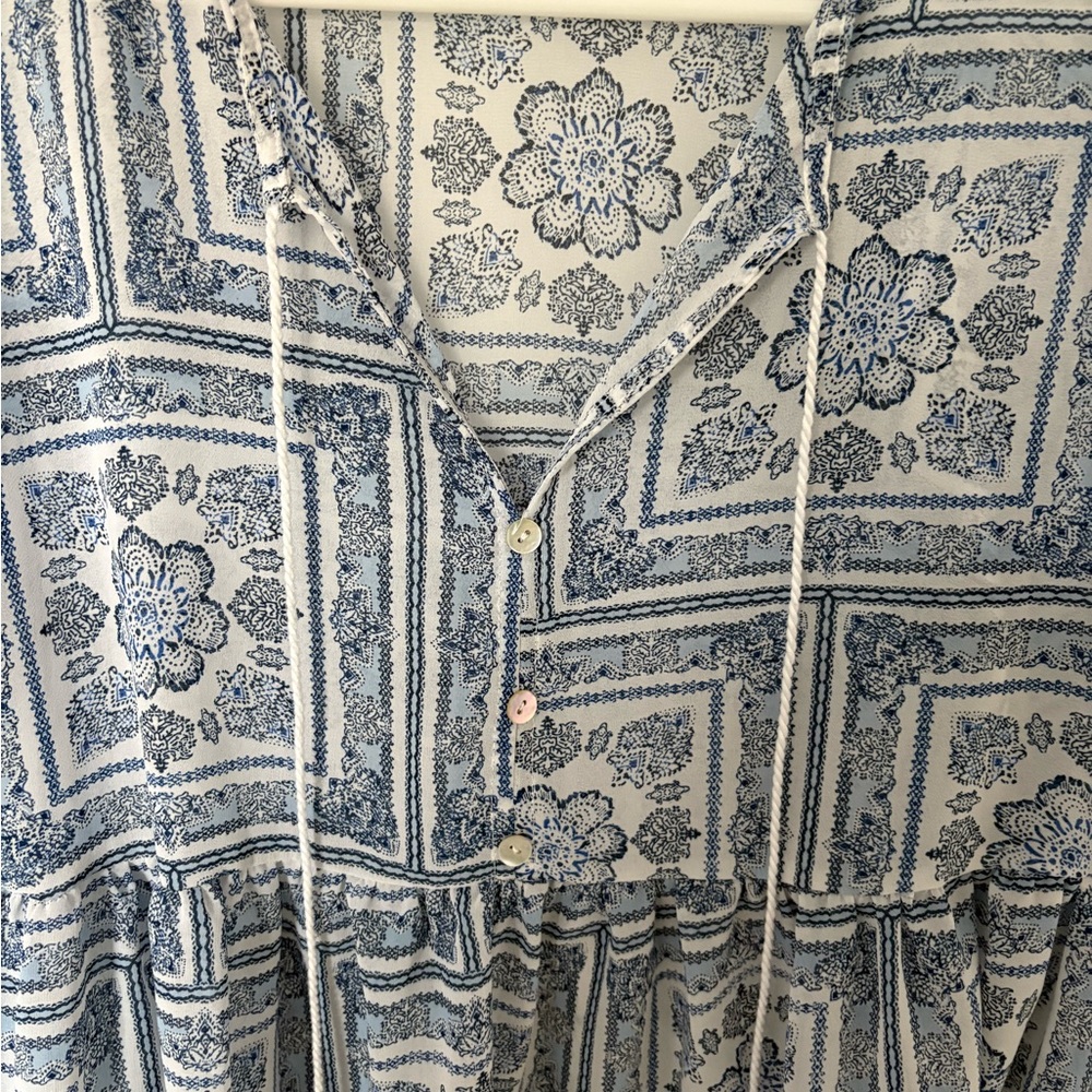 Blu Pepper Ruffled Blouse - Picture 2 of 3